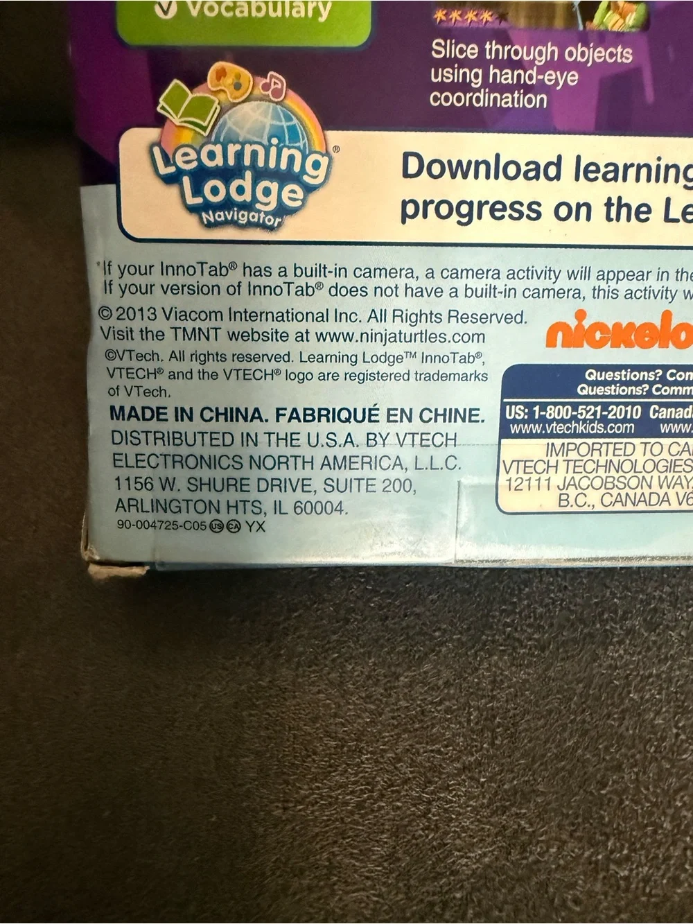 InnoTab Teenage Mutant Ninja Turtles Learning App Tablet - Blue/Green
